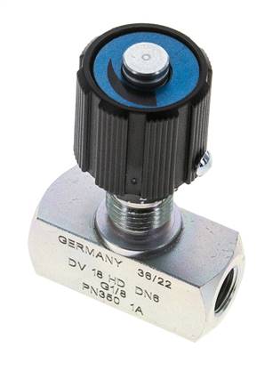 G1/8'' Hydraulic Throttle Valve 350bar Max 14l/min
