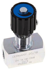 G1/4'' Hydraulic Throttle Valve 350bar Max 60l/min