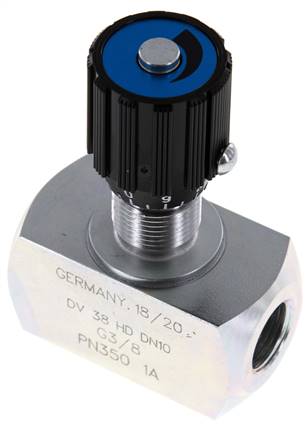 G3/8'' Hydraulic Throttle Valve 350bar Max 75l/min