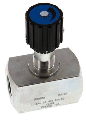G3/4'' Hydraulic Throttle Valve 350bar Max 180l/min