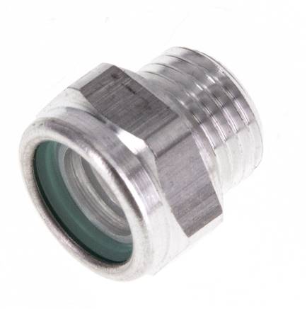G1/4'' Oil Level Sight Glass with Reflector 15bar