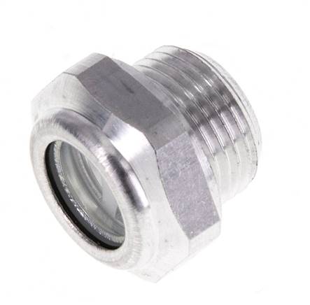 G3/8'' Oil Level Sight Glass with Reflector 15bar