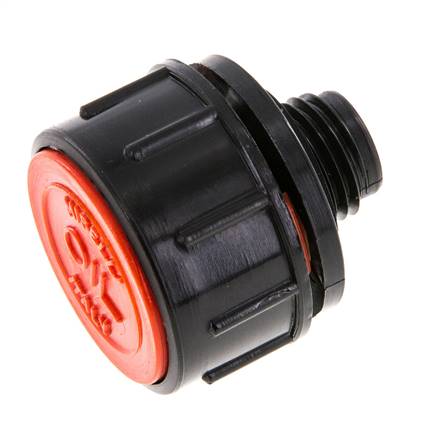 M20x1.5 Plastic Filler Breather Plug with Air Filter