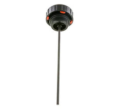 G1'' Plastic Filler Breather Plug with Air Filter & Dipstick