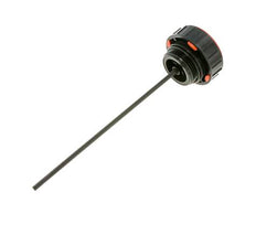 G1'' Plastic Filler Breather Plug with Air Filter & Dipstick