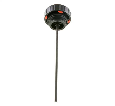 M16x1.5 Plastic Filler Breather Plug with Dipstick
