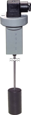 Float Level Switch Adjustable 120-500mm Flange Mount 10bar