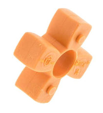 ROTEX Size 14 Jaw Coupling Spider 92 Shore A Orange - KTR