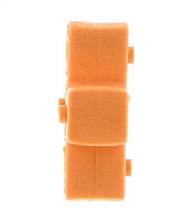 ROTEX Size 14 Jaw Coupling Spider 92 Shore A Orange - KTR
