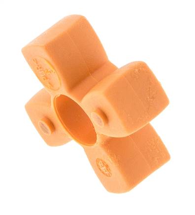 ROTEX Size 14 Jaw Coupling Spider 92 Shore A Orange - KTR