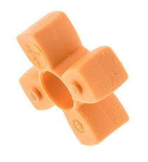 ROTEX Size 14 Jaw Coupling Spider 92 Shore A Orange - KTR