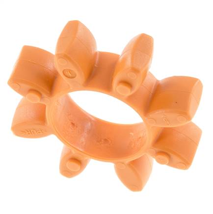ROTEX Size 24 Jaw Coupling Spider 92 Shore A Orange - KTR