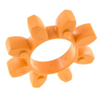 ROTEX Size 55 Jaw Coupling Spider 92 Shore A Orange - KTR