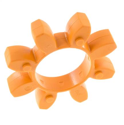 ROTEX Size 55 Jaw Coupling Spider 92 Shore A Orange - KTR