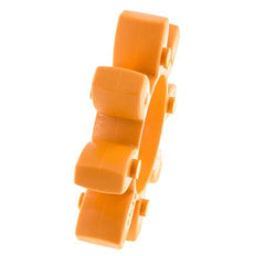 ROTEX Size 65 Jaw Coupling Spider 92 Shore A Orange - KTR
