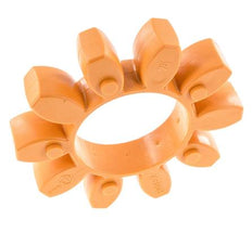 ROTEX Size 75 Jaw Coupling Spider 92 Shore A Orange - KTR