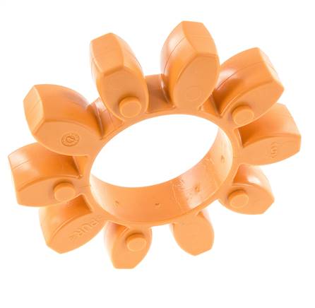 ROTEX Size 75 Jaw Coupling Spider 92 Shore A Orange - KTR