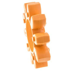 ROTEX Size 75 Jaw Coupling Spider 92 Shore A Orange - KTR