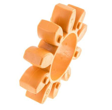 ROTEX Size 75 Jaw Coupling Spider 92 Shore A Orange - KTR