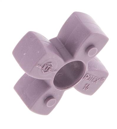 ROTEX Size 14 Jaw Coupling Spider 98 Shore A Violet - KTR