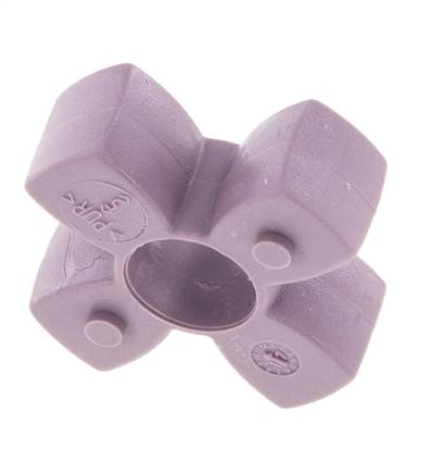 ROTEX Size 14 Jaw Coupling Spider 98 Shore A Violet - KTR
