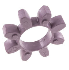 ROTEX Size 65 Jaw Coupling Spider 98 Shore A Violet - KTR