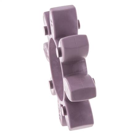 ROTEX Size 65 Jaw Coupling Spider 98 Shore A Violet - KTR