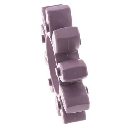 ROTEX Size 75 Jaw Coupling Spider 98 Shore A Violet - KTR