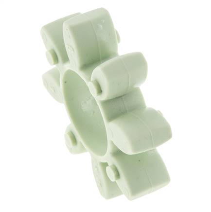 ROTEX Size 28 Jaw Coupling Spider 64 Shore D Green - KTR