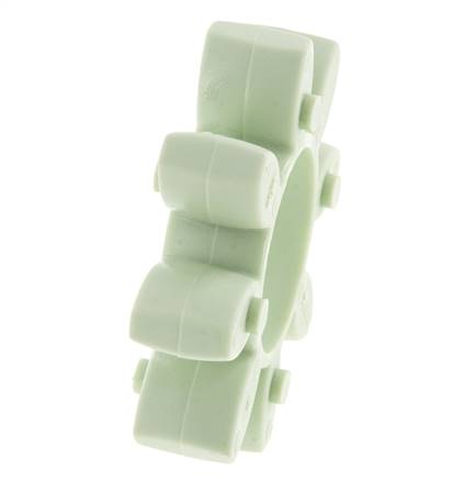 ROTEX Size 28 Jaw Coupling Spider 64 Shore D Green - KTR