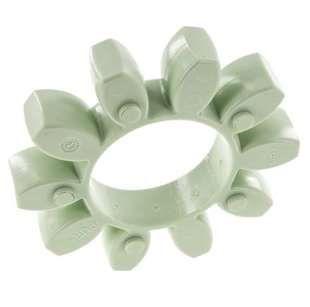 ROTEX Size 75 Jaw Coupling Spider 64 Shore D Green - KTR