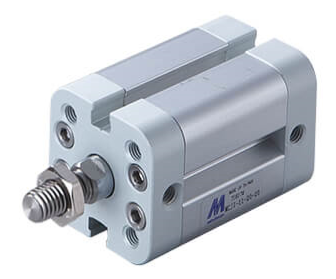 50-400mm Compact Cylinder with Double Rod Male Thread MCJI