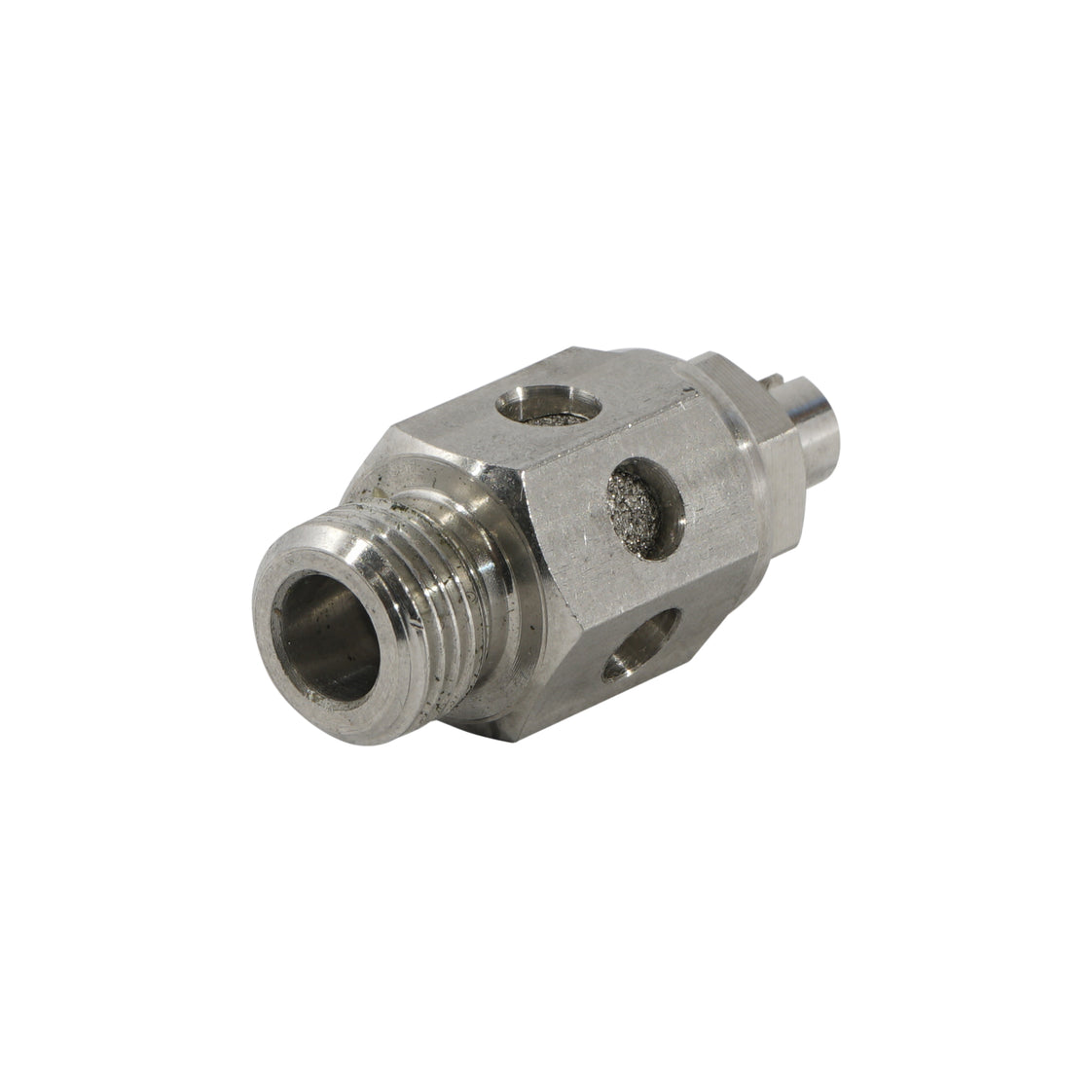 1/2" NPT Stainless Steel Throttle Valve with Silencer [50 pieces]