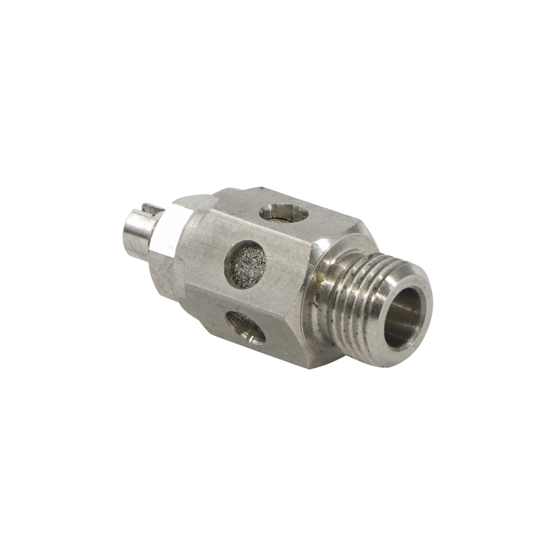 1/2" NPT Stainless Steel Throttle Valve with Silencer [50 pieces]