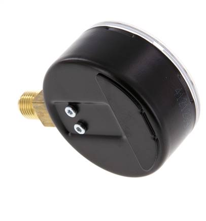 0..250 Bar (0..3626 psi) Pressure Gauge Below Steel/Brass 63 mm Class 1.6