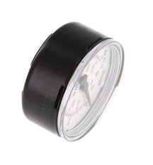 0..250 Bar (0..3626 psi) Pressure Gauge Below Steel/Brass 63 mm Class 1.6