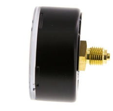 0..400 Bar (0..5802 psi) Pressure Gauge Rear Steel/Brass 63 mm Class 1.6