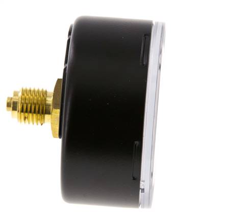 0..400 Bar (0..5802 psi) Pressure Gauge Rear Steel/Brass 63 mm Class 1.6