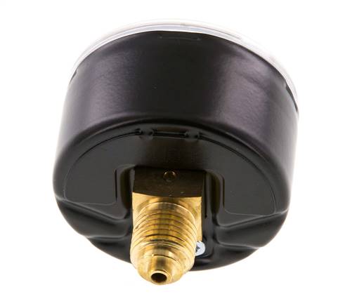 0..60 Bar (0..870 psi) Pressure Gauge Rear Steel/Brass 50 mm Class 1.6