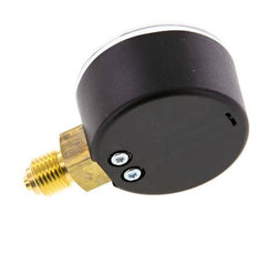 0..6 Bar (0..87 psi) Pressure Gauge Below Plastic/Brass 50 mm Class 2.5