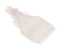 Multi-Channel Fan Nozzle 47mm G 1/4" PP FDA-Compliant