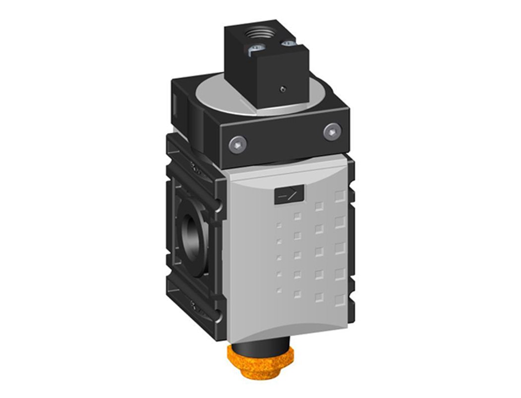 3/2 Valve G1/4 Pneumatic Operated 2000 l/min Futura 0