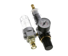 FRL 2-Part G1/8'' 350 l/min 0.5-6.0bar/7-87psi Auto Polycarbonate Standard 0