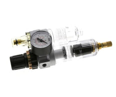 FRL 2-Part G1/8'' 350 l/min 0.5-6.0bar/7-87psi Auto Polycarbonate Standard 0