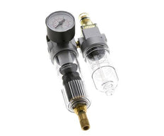 FRL 2-Part G1/8'' 350 l/min 0.5-6.0bar/7-87psi Auto Polycarbonate Standard 0