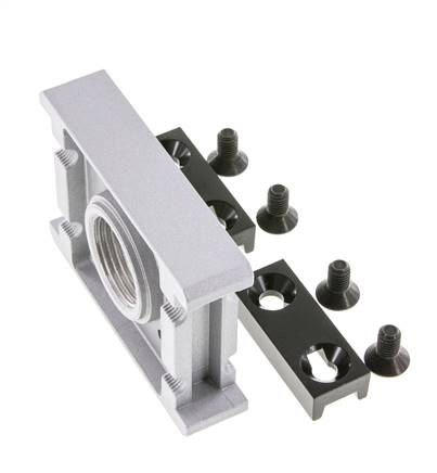 Connection Plate With Coupling Kit 1'' Multifix