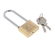Cylinder padlock 40 High Bracket Simultaneous Locking with Closure B
