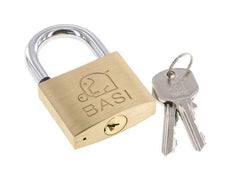 Cylinder padlock 50 Simultaneous Locking with Closure B