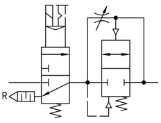 Soft-start Valve G1 10000 l/min Multifix 4