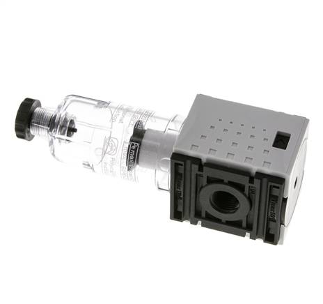 Filter 5microns G1/4'' 1000 l/min Semi-Auto Polycarbonate Futura 0